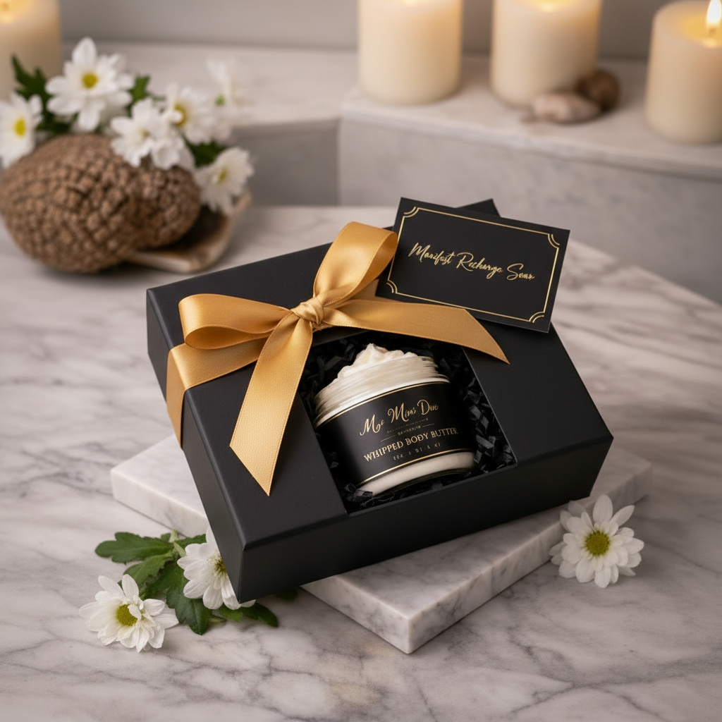 Body Butter 4oz Black Box