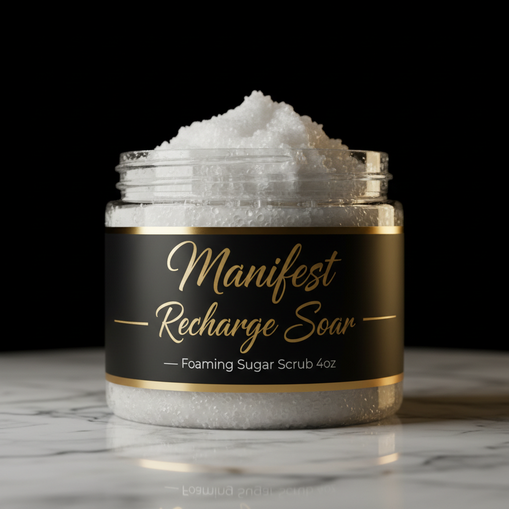 Foaming Sugar Scrub 4oz Hero