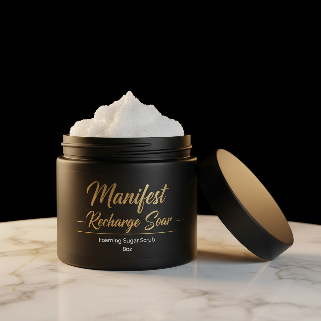 Foaming Sugar Scrub 8oz Hero