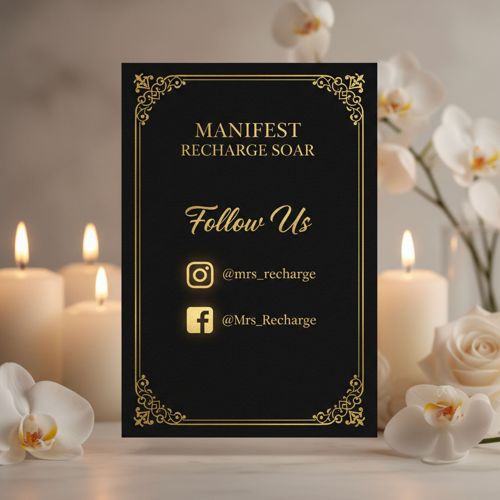 Social Media Follow Card